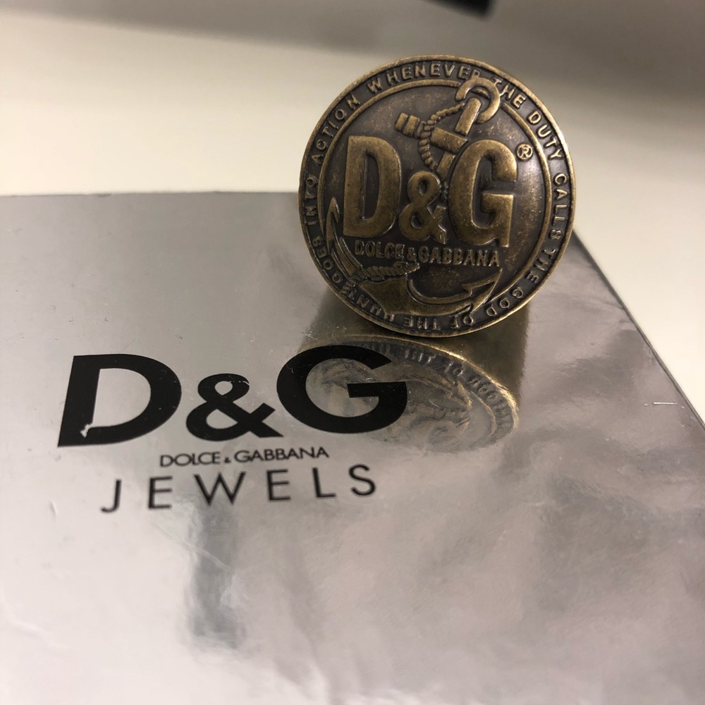Dolce & Gabbana Vintage Anchor Ring
